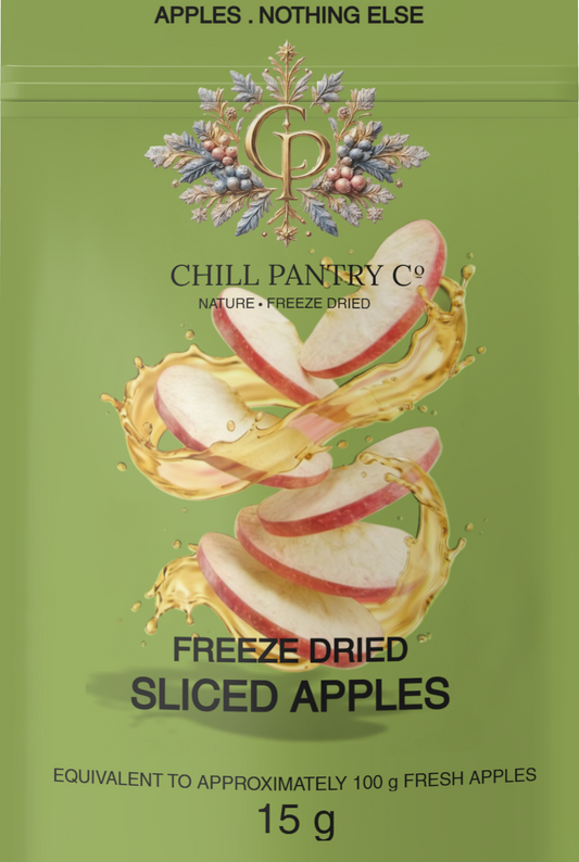 Chill Pantry Sliced Apple - FREEZE DRIED