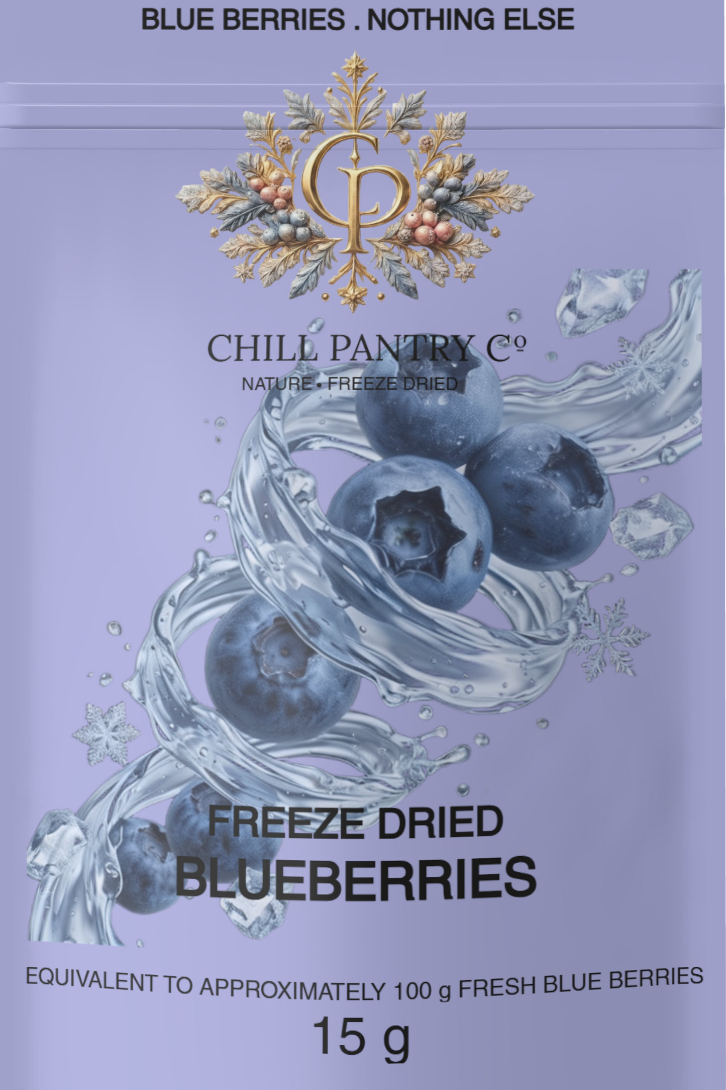 Chill Pantry Blueberries - FREEZE DRIED