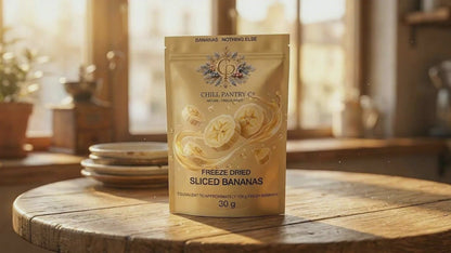 Chill Pantry Sliced Banana - FREEZE DRIED