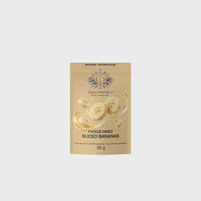 Chill Pantry Sliced Banana - FREEZE DRIED