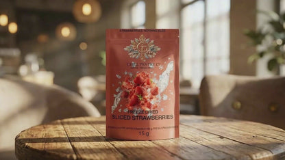 Chill Pantry Sliced Strawberries - FREEZE DRIED