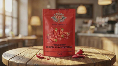 Chill Pantry Sliced Strawberries - FREEZE DRIED