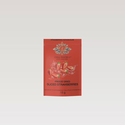 Chill Pantry Sliced Strawberries - FREEZE DRIED